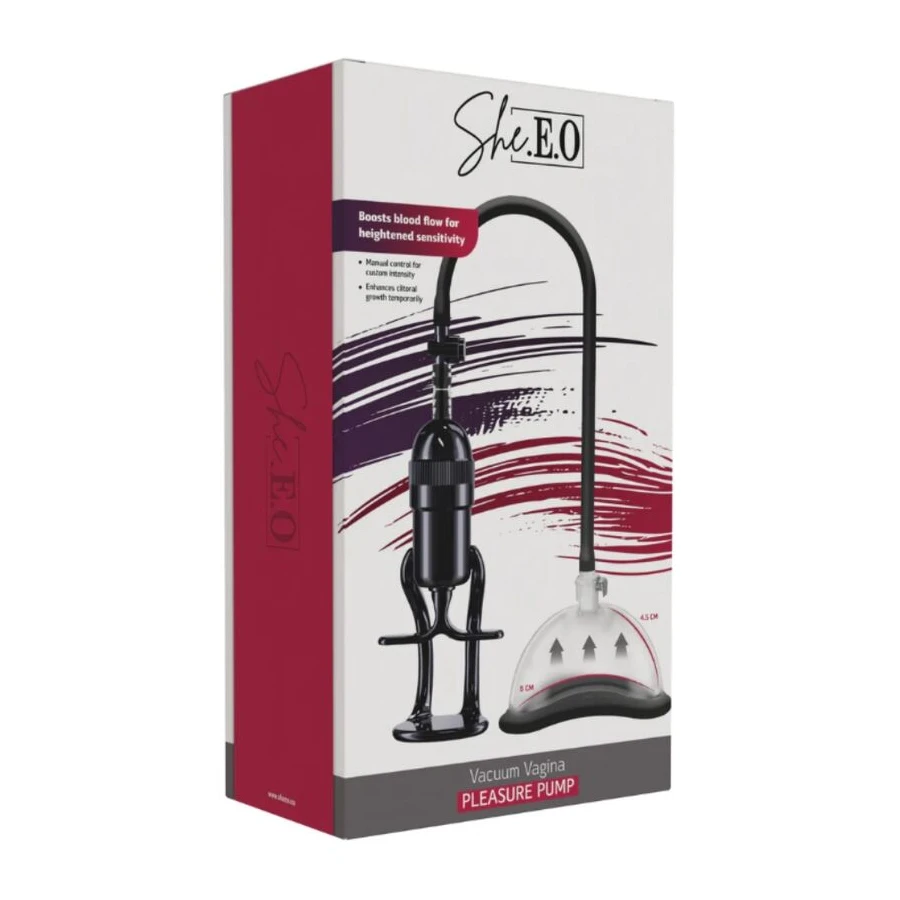 SHE.E.O - BOMBA DE VÁCUO VAGINAL